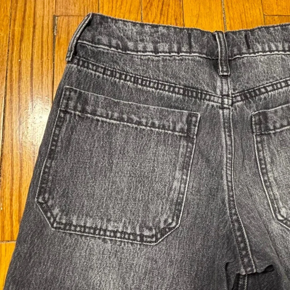 Hollister black Y2K low rise baggy shorts Streetwear skater 15x18 - Picture 7 of 8